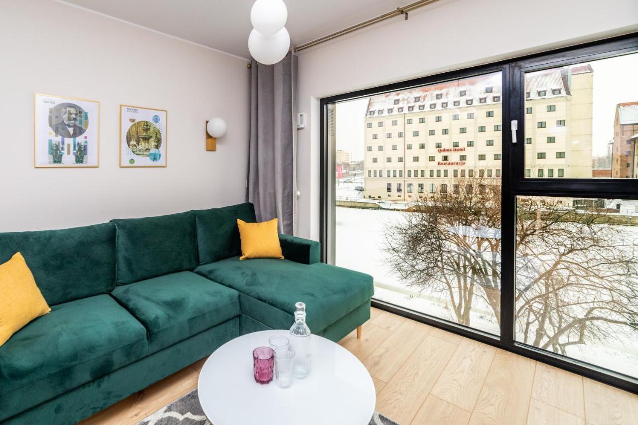 Pobookowane River View Apartments Gdansk Bagian luar foto