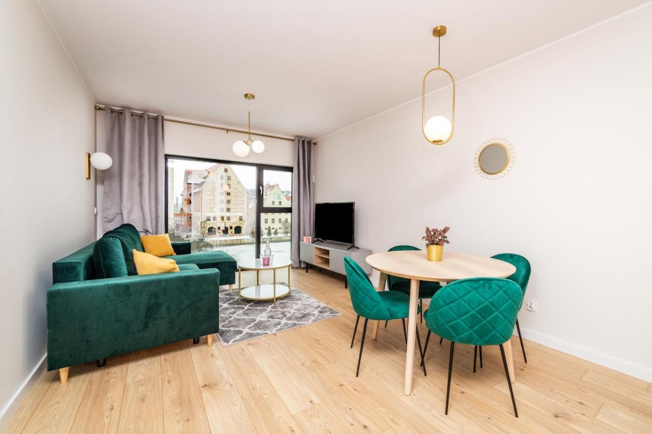 Pobookowane River View Apartments Gdansk Bagian luar foto