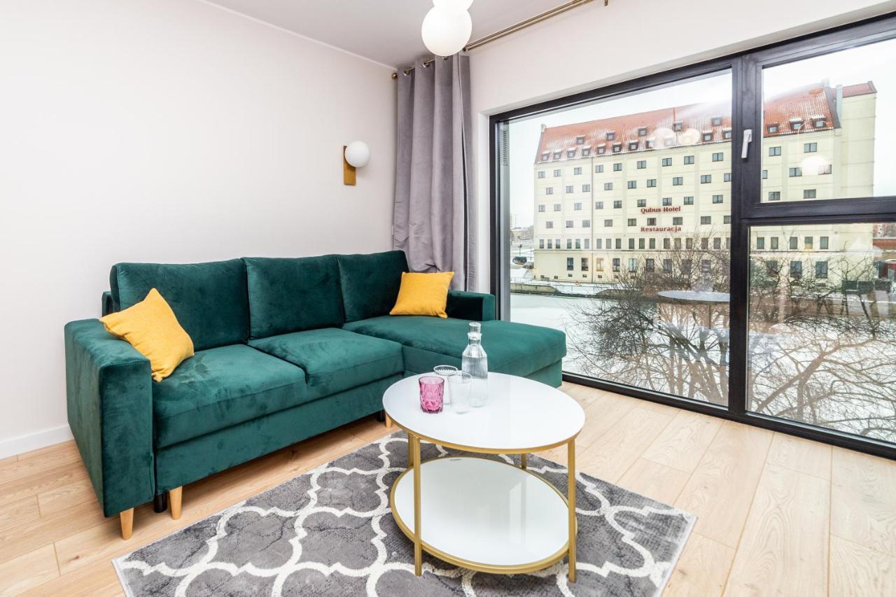 Pobookowane River View Apartments Gdansk Bagian luar foto