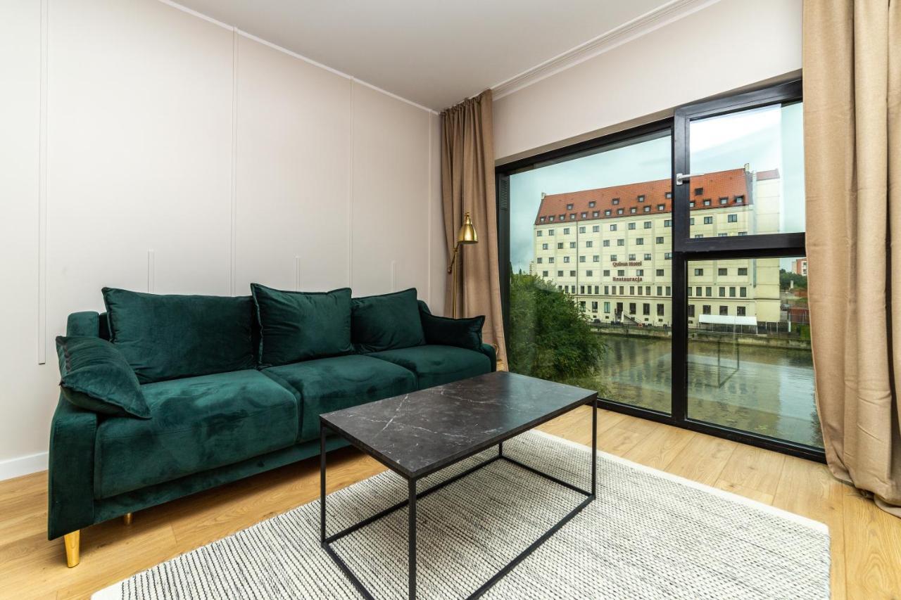 Pobookowane River View Apartments Gdansk Bagian luar foto