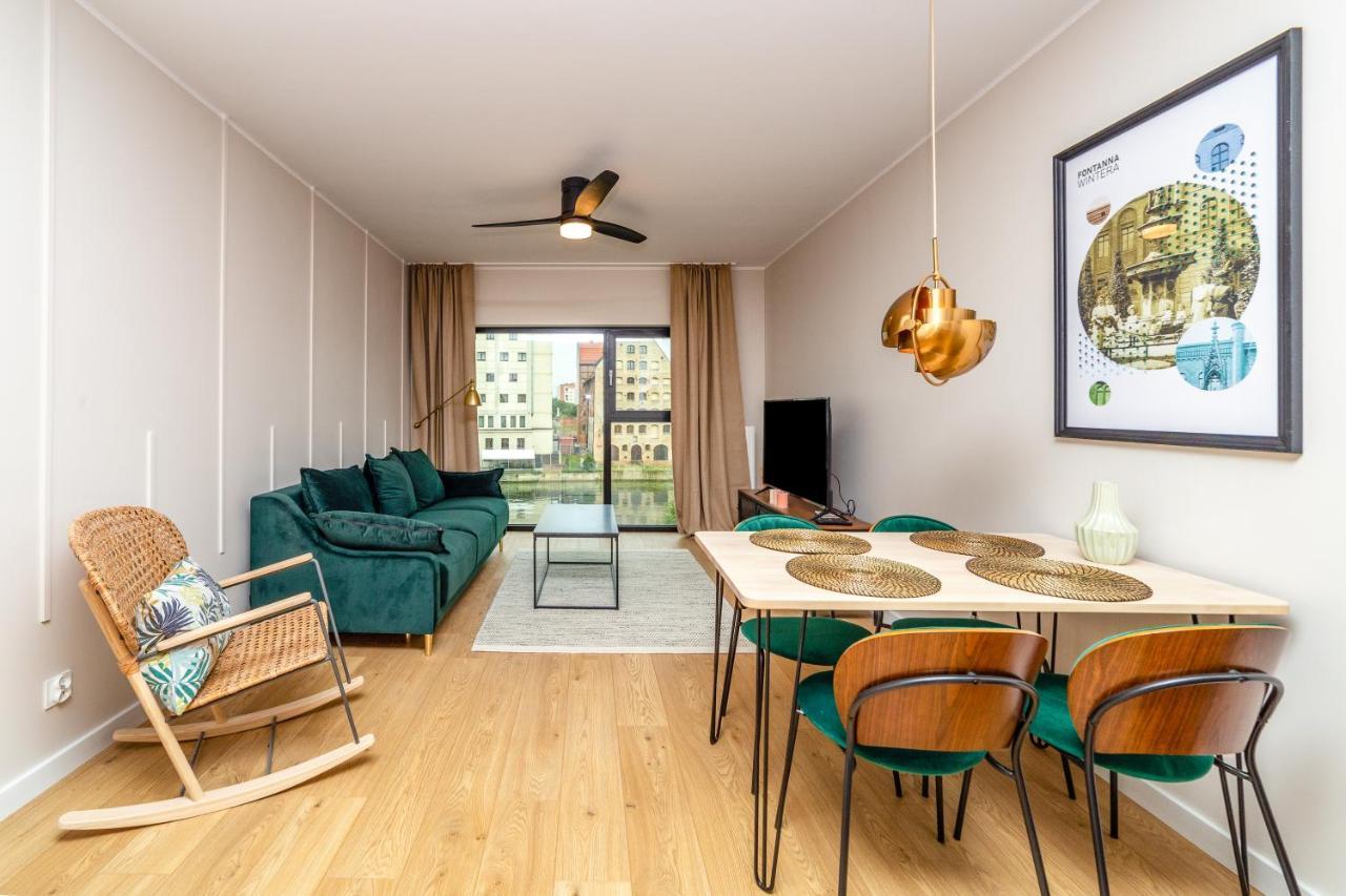 Pobookowane River View Apartments Gdansk Bagian luar foto
