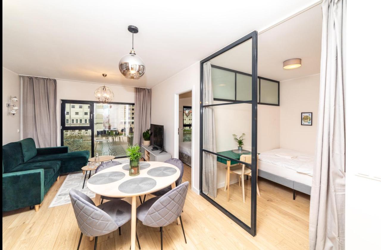 Pobookowane River View Apartments Gdansk Bagian luar foto