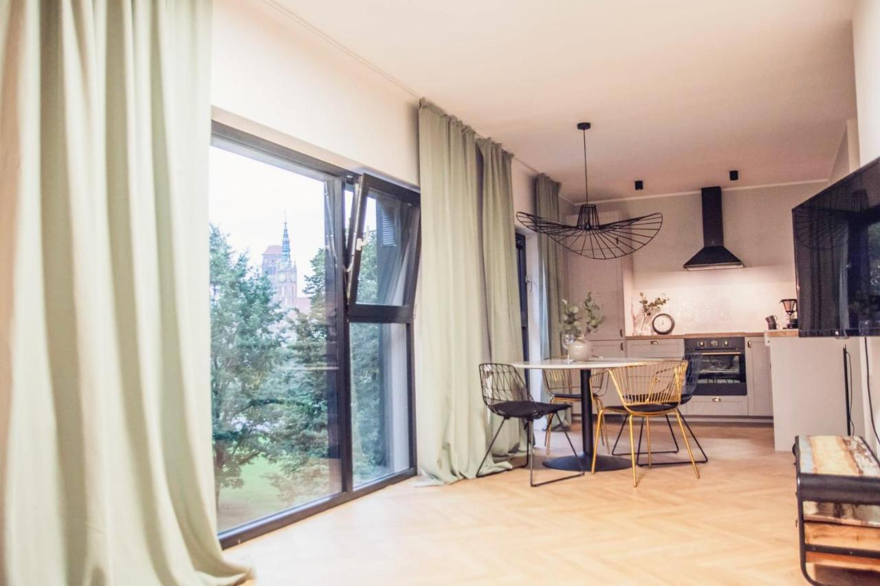 Pobookowane River View Apartments Gdansk Bagian luar foto