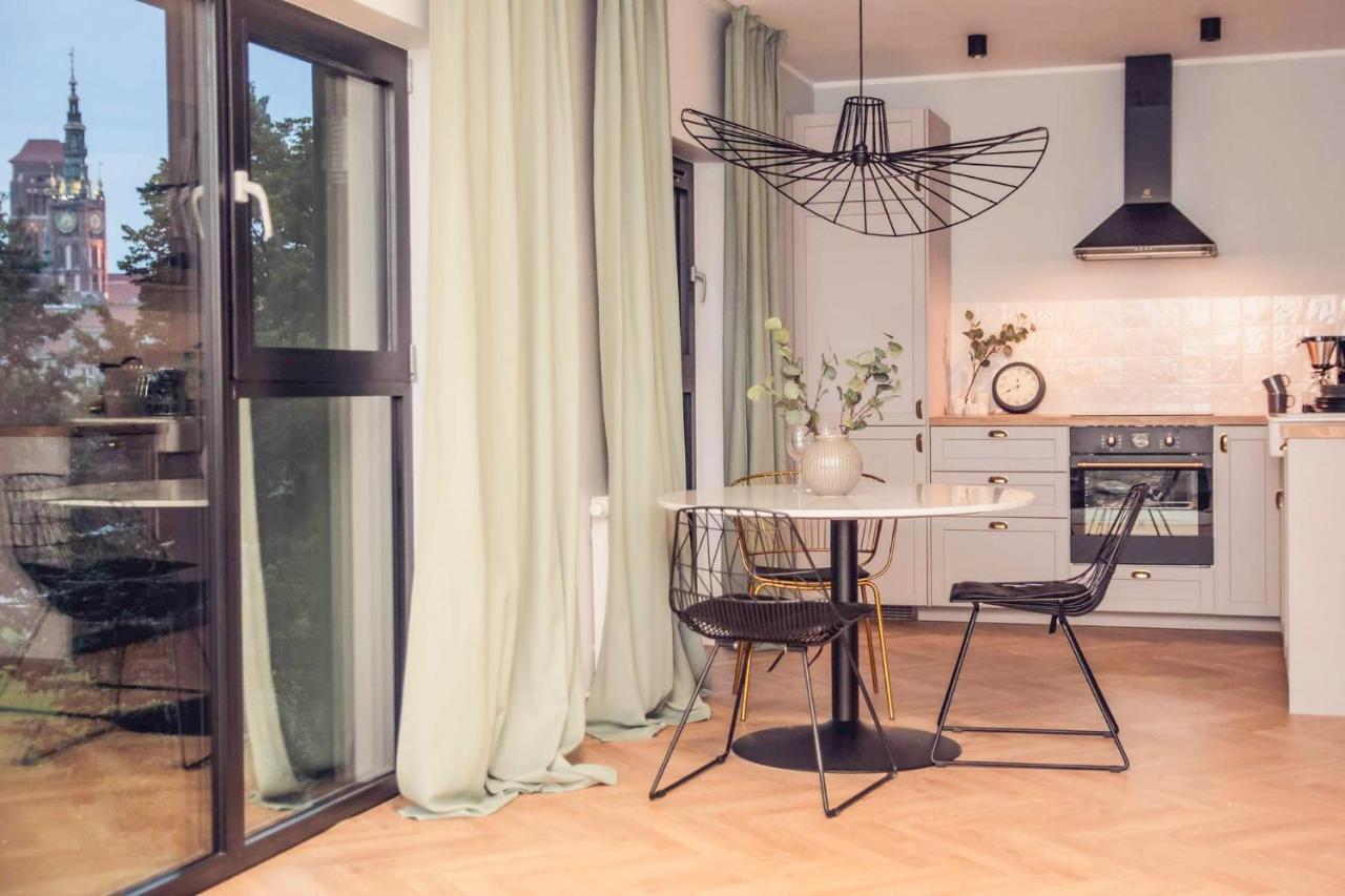 Pobookowane River View Apartments Gdansk Bagian luar foto